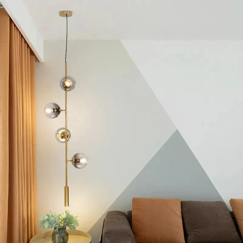Iida – Scandinavian Glass LED Pendant Lamp for Clean, Elegant Lighting Kozyled