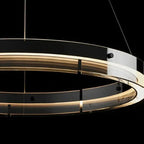 Espen – Modern Glass Circle Dimmable LED Pendant Lamp for Sleek Lighting Kozyled