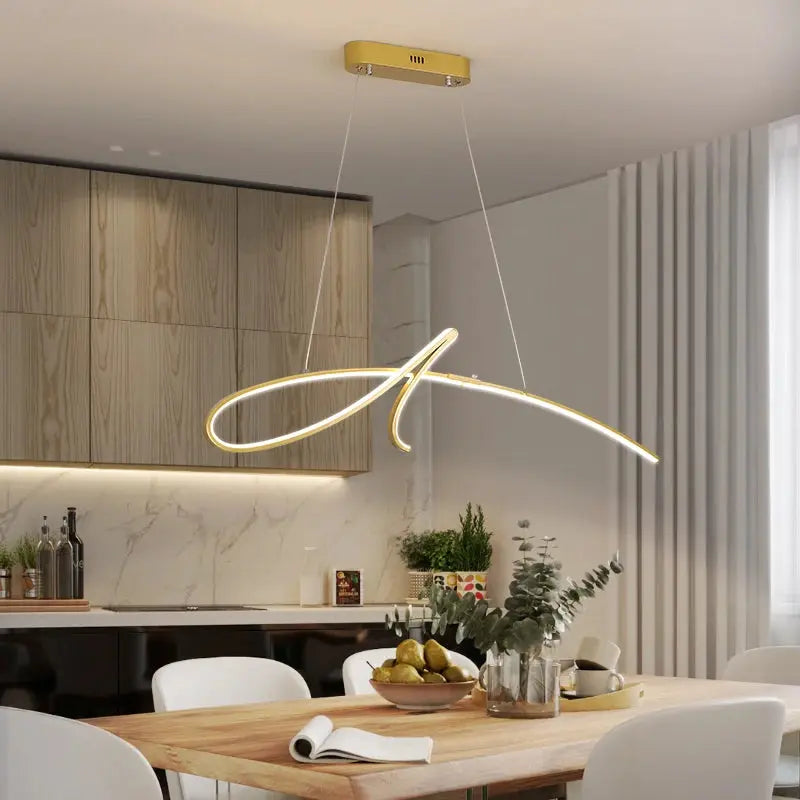 Nissa - Modern Dining Table Dimmable LED Pendant Lamp Lampasa.com