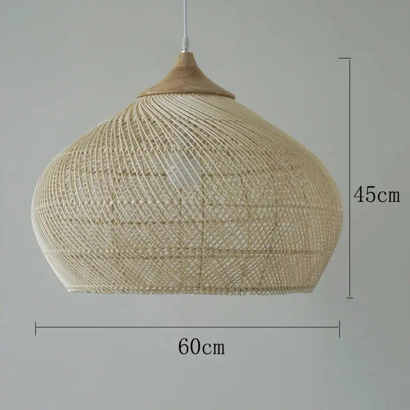Ronja – High-Quality Handmade Rattan LED Pendant Light for Natural, Cozy Interiors Kozyled