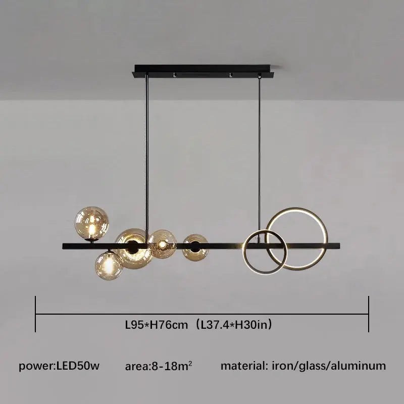 Denny 2.0 – Modern Creative LED Pendant Lamp for Stylish, Contemporary Lighting Kozyled