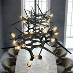 Thorsten – Modern Antler-Style Dimmable LED Pendant Kozyled.com