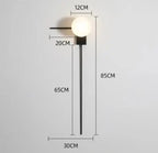 Gunnar – Round Frosted Glass LED Pendant Light with Black Finish for Dining Tables and Bars Kozyled.com