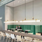 Nilsson – Dimmable Modern LED Pendant Light with Long Tube Design for Dining Tables and Bars Kozyled.com