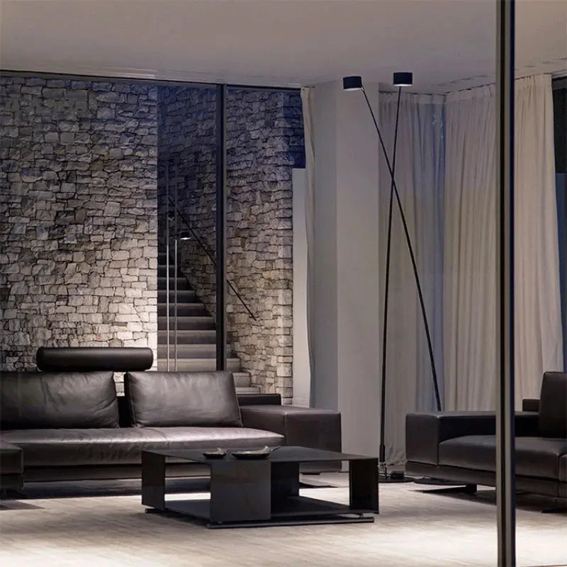 Embla – Modern Minimalist Long Strip LED Floor Lamp for Sleek, Ambient Lighting Kozyled