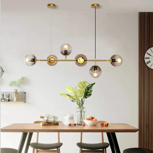 Iida – Scandinavian Glass LED Pendant Lamp for Clean, Elegant Lighting Kozyled