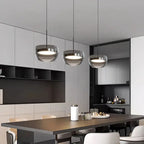 Haakon – Modern Smoked Glass LED Pendant Light for Dining Tables and Bars Kozyled.com