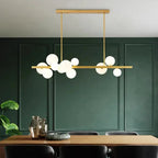 Alvin – Modern LED Pendant Light with Metal and Glass Design for Dining Tables and Bars Kozyled.com