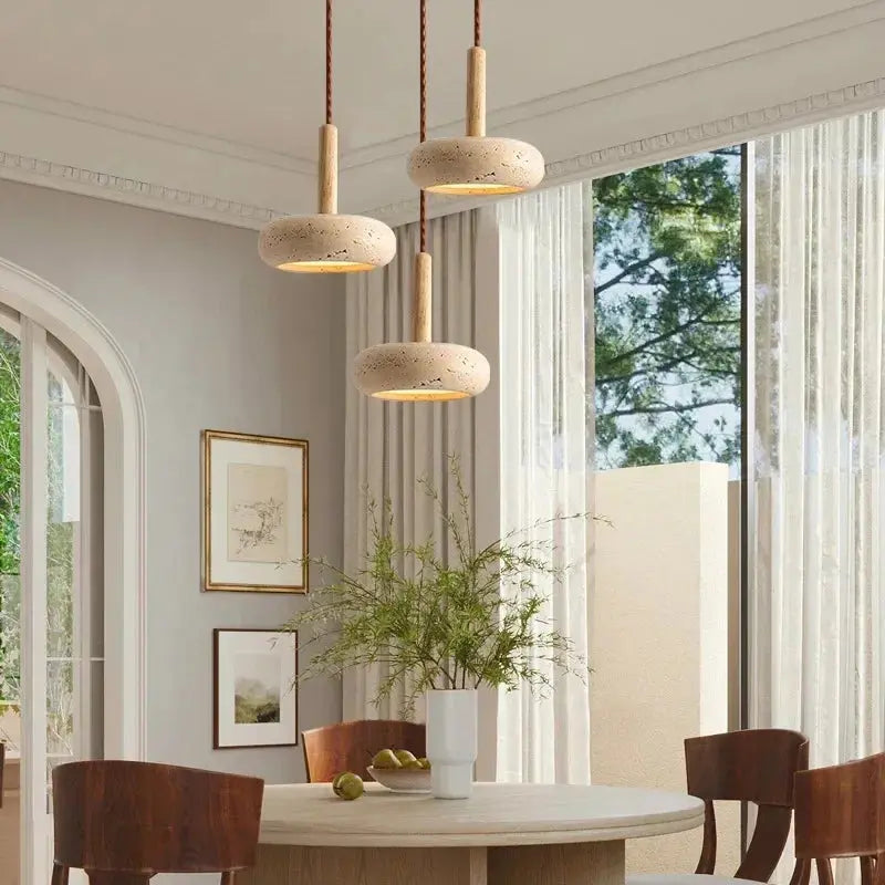 Olav – Premium Natural Stone Pendant Lamp for Elegant and Timeless Design Kozyled