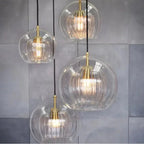 Liam – Nordic Modern LED Pendant Light with Elegant Glass Shade Lampasa.com