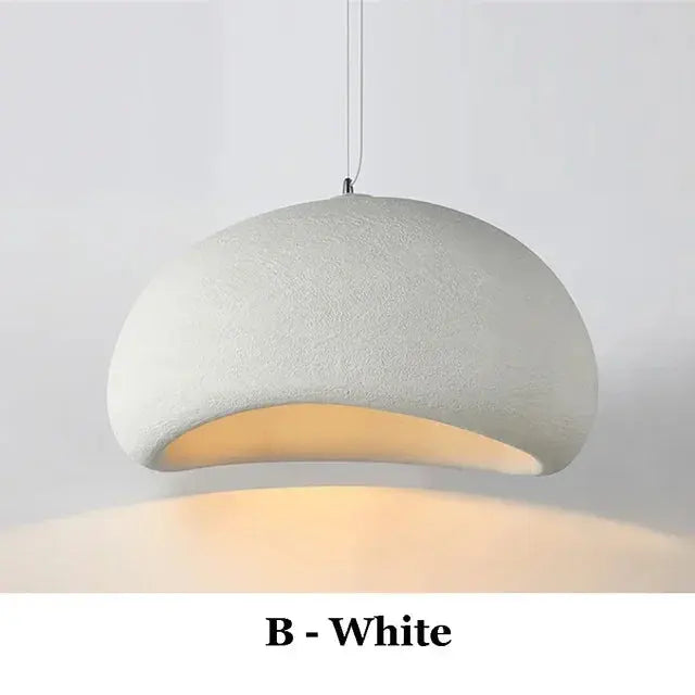 Mieko – Handmade Japanese Wabi-Sabi Pendant Lamp for Natural, Minimalist Decor Kozyled