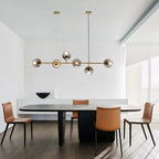 Iida – Scandinavian Glass LED Pendant Lamp for Clean, Elegant Lighting Kozyled