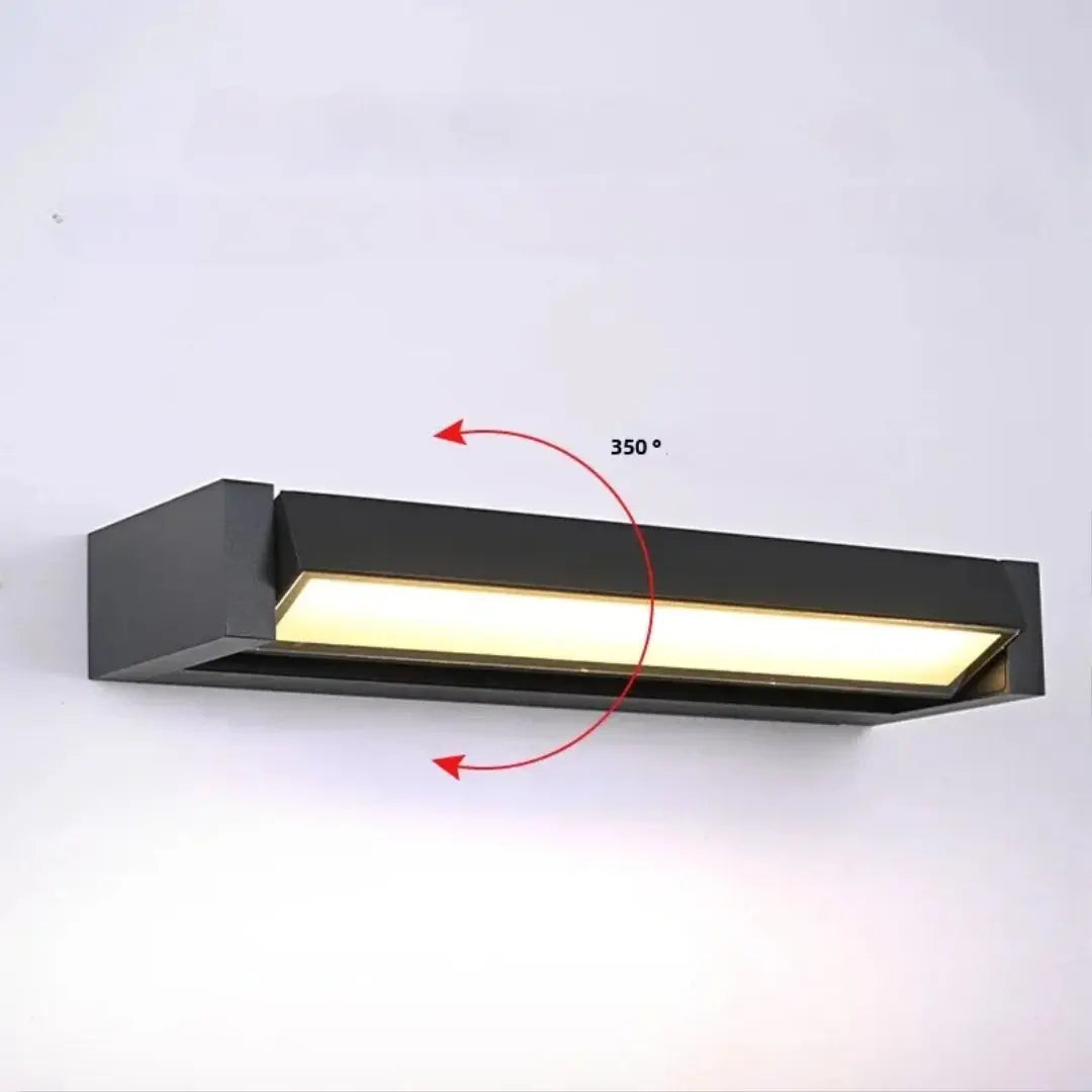 Iralen – 360° Adjustable Outdoor LED Wall Sconce Lampasa.com