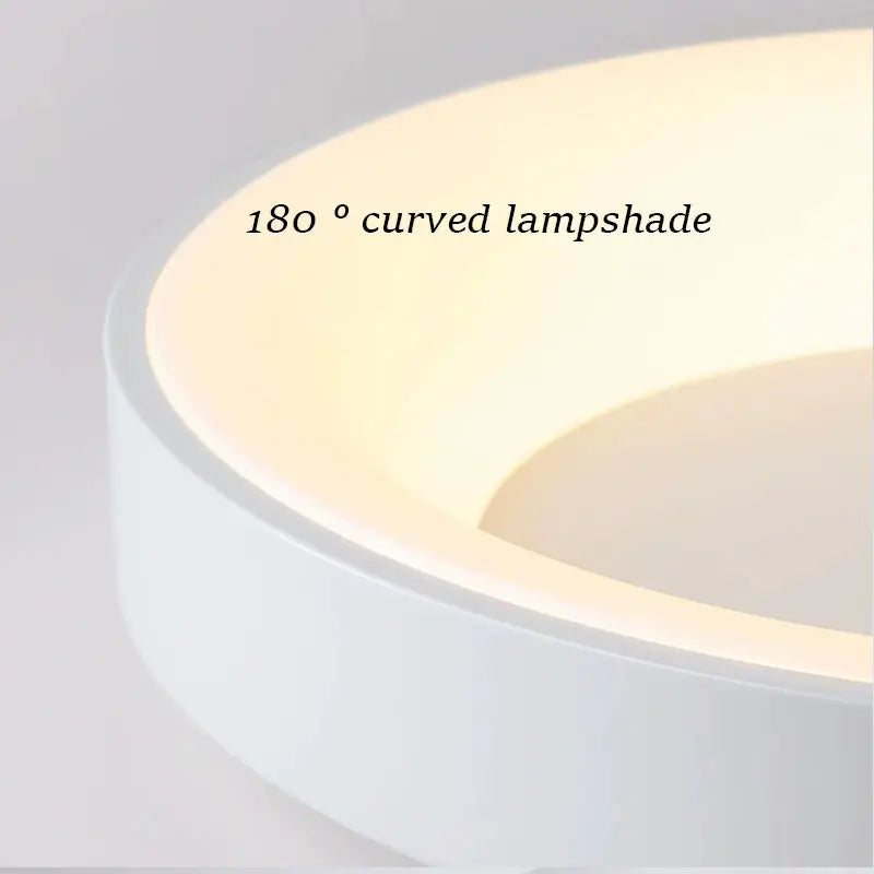 Bjorn – Nordic Round Dimmable LED Ceiling Lamp Lampasa.com