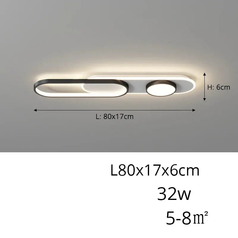 Lunaris – Nordic Modern LED Ceiling Lamp Lampasa.com