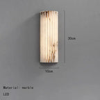 Ted – Creative LED Wall Light with Natural Marble for Elegant Interiors Lampasa.com