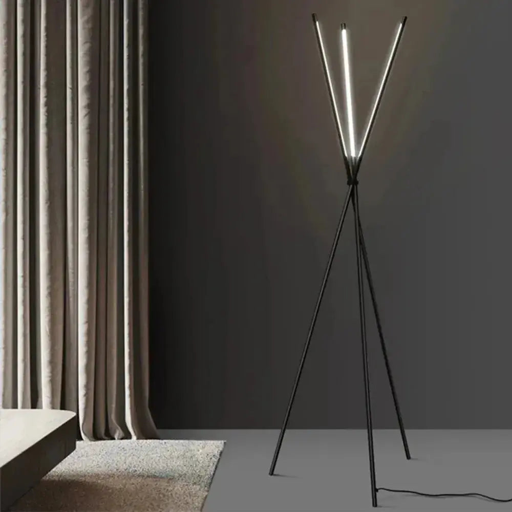 Alma – Nordic Minimalist Dimmable LED Floor Lamp for Modern Interiors Kozyled