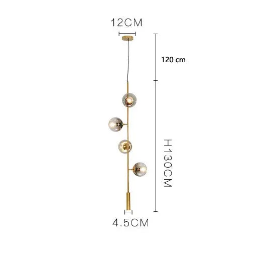 Iida – Scandinavian Glass LED Pendant Lamp for Clean, Elegant Lighting Kozyled