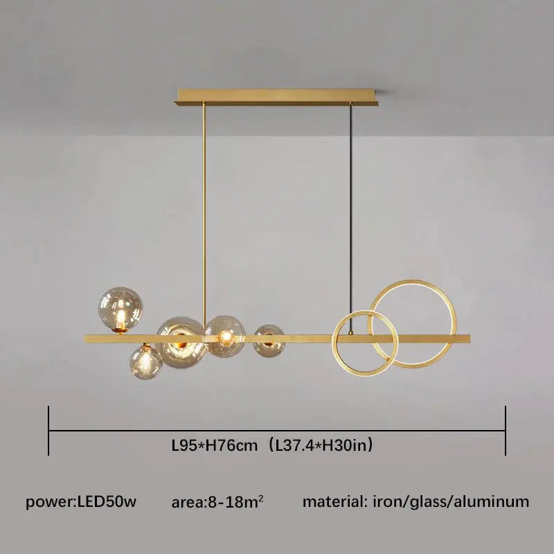 Denny 2.0 – Modern Creative LED Pendant Lamp for Stylish, Contemporary Lighting Kozyled