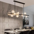Alvin – Modern LED Pendant Light with Metal and Glass Design for Dining Tables and Bars Kozyled.com