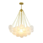 Bravik – Scandinavian Frosted Bubble Glass LED Pendant Lamp Lampasa.com
