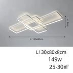 Nivrel – Modern Geometric Dimmable LED Ceiling Lamp Lampasa.com