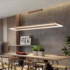 Kaelen – Modern Scandinavian Aluminum Dimmable LED Dining Table/ bar lamp Lampasa.com