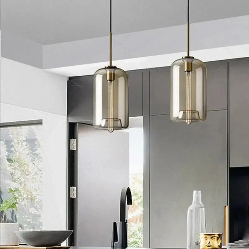 Mirla – Modern Glass LED Pendant Lamp for Sleek, Contemporary Lighting Kozyled