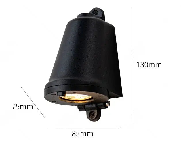 Erland – Retro Waterproof Outdoor LED Wall Light for Patios and Entrances Lampasa.com