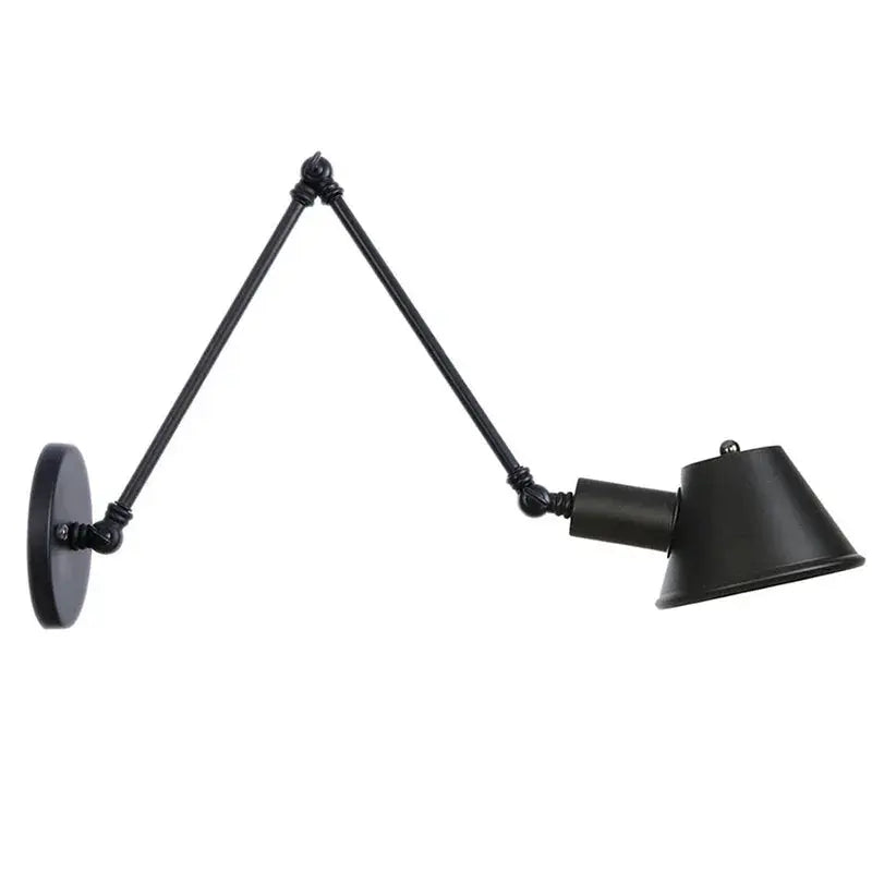 Branson – Modern Rustic LED Wall Light in Black Vintage Finish Lampasa.com
