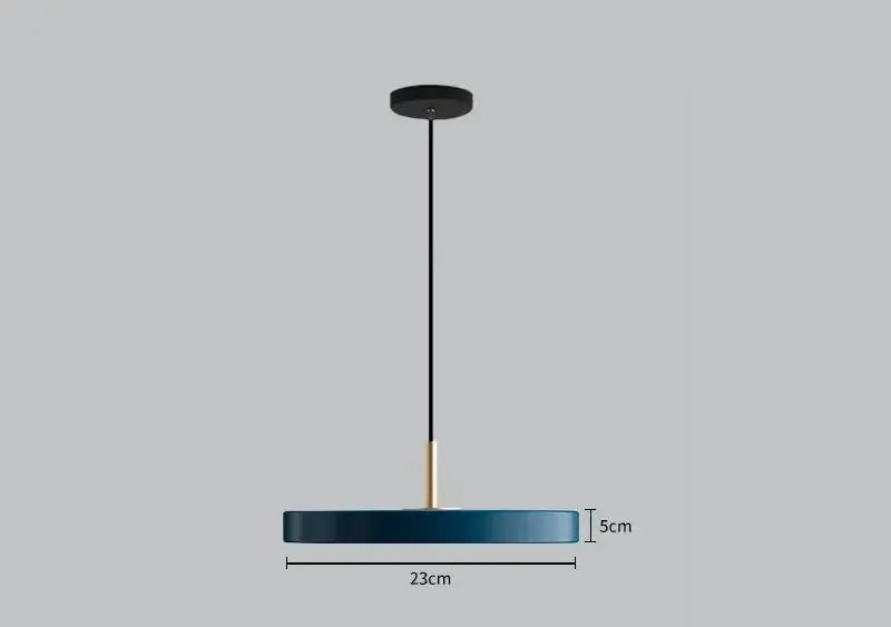 Nora – Modern Art Metal UFO LED Pendant Lamp for Modern Interiors Kozyled