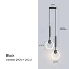 Myntor – Unique Modern LED Ring Bedside/ Corner Pendant lamp Lampasa.com