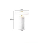 Nova – Contemporary Marble LED Desk Lamp Lampasa.com