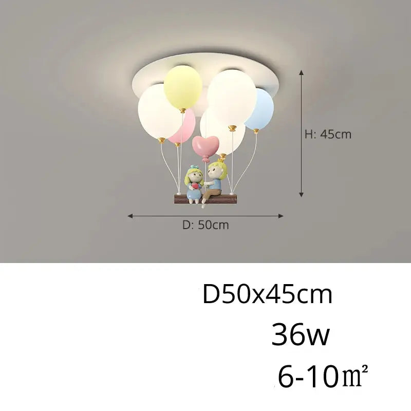 Levi – Modern Dimmable LED Ceiling Light for Kids’ Room or Nursery Lampasa.com