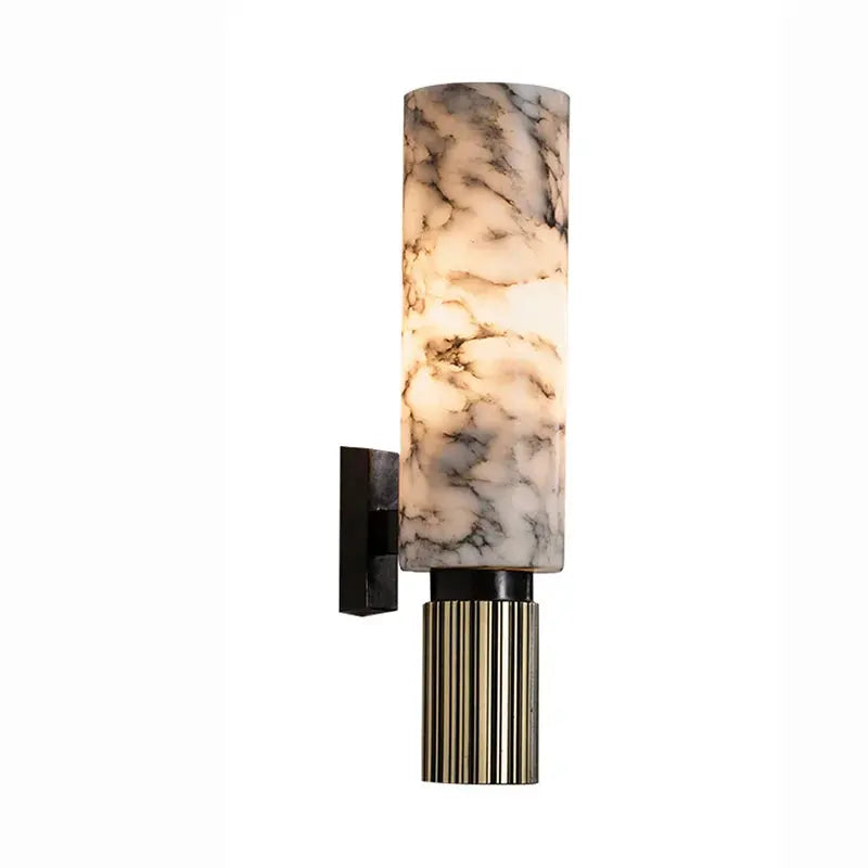 Maja – Modern Luxury LED Wall Lamp with Natural Marble Accent Kozyled