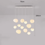 Elandra – Modern Acrylic Dimmable LED Pendant Chandelier Lampasa.com