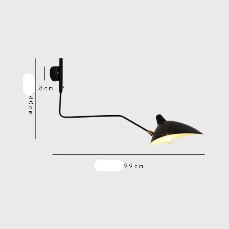 Asa – Industrial Retro LED Wall Light for Vintage inspired Interiors Lampasa.com