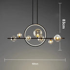Nenna – Modern LED Pendant Light with Metal and Glass Design for Dining Tables and Bars Kozyled.com