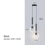 Myntor – Unique Modern LED Ring Bedside/ Corner Pendant lamp Lampasa.com