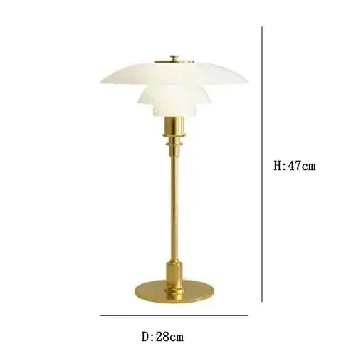 Helga – High-Quality LED Glass Table Lamp for Elegant Lighting Kozyled