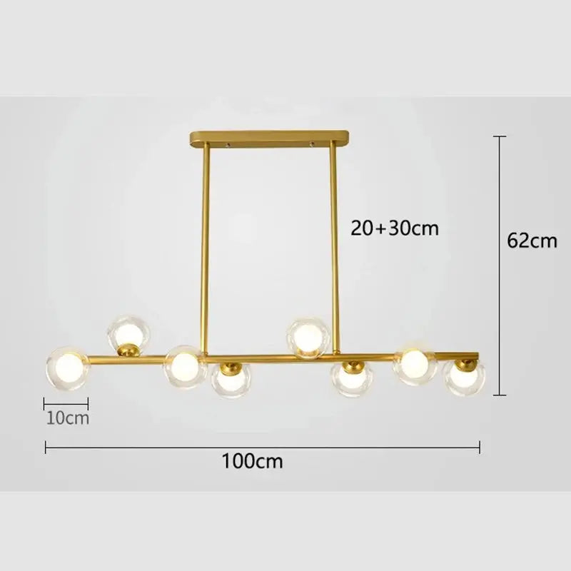 Meya – Nordic Dimmable LED Pendant Light for Dining Tables and Bars Kozyled.com