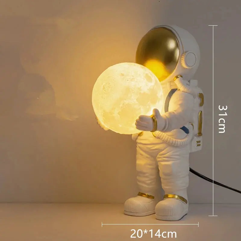 Freya – Astronaut-Themed LED Table and Wall Lamp for Unique, Playful Lighting Kozyled