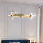Sten - Modern Artistic Glass Ball LED Pendant Lamp Lampasa.com