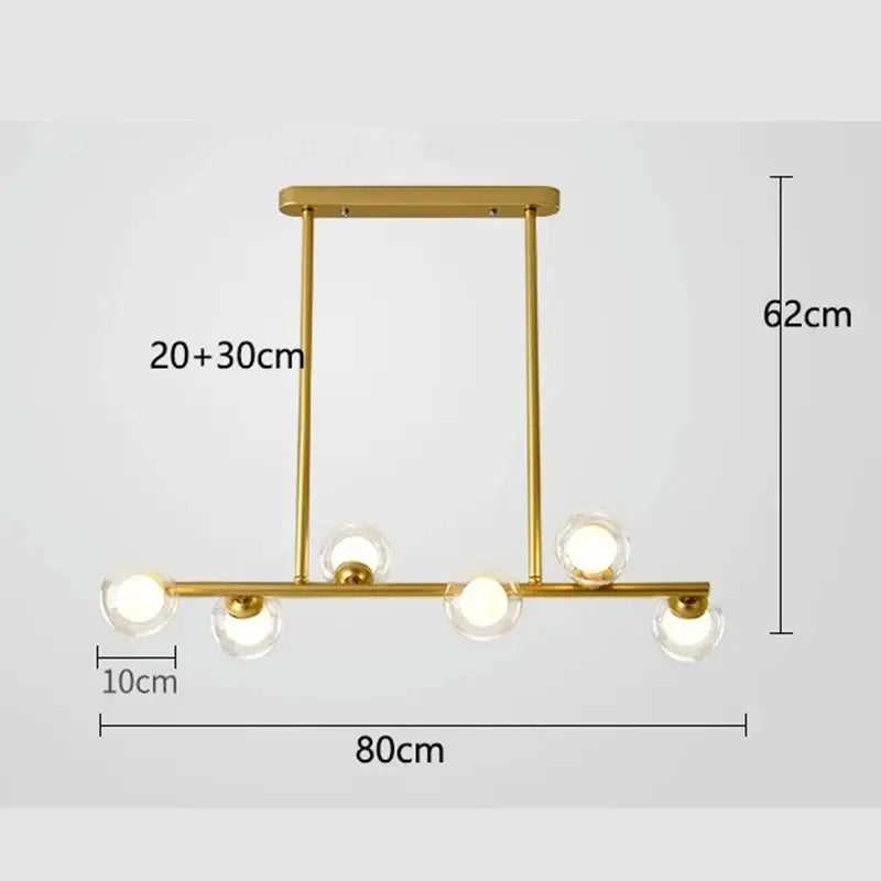 Meya – Nordic Dimmable LED Pendant Light for Dining Tables and Bars Kozyled.com