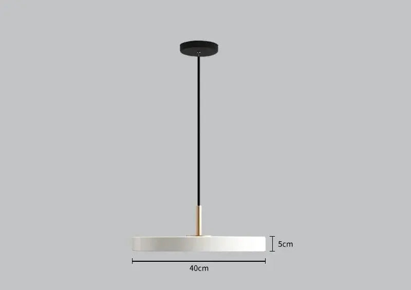 Nora – Modern Art Metal UFO LED Pendant Lamp for Modern Interiors Kozyled