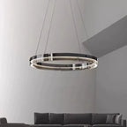 Espen – Modern Glass Circle Dimmable LED Pendant Lamp for Sleek Lighting Kozyled