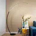 Nils – Modern Scandinavian Arc-Shaped Dimmable LED Floor Lamp Lampasa.com