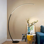 Nils – Modern Scandinavian Arc-Shaped Dimmable LED Floor Lamp Lampasa.com