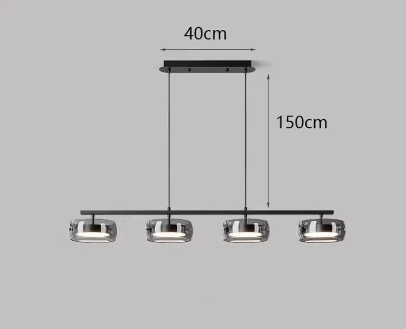 Erland – Nordic Modern Dimmable LED Pendant Light for Dining Tables and Bars Kozyled.com