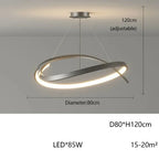 Zyra – Modern, sleek and elegant dimmable LED pendant light Lampasa.com